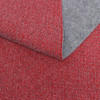 Пальтовая ткань красно-серая двусторонняя