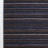 Ткань шанель черная полоска с люрексом