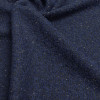 Пальтовая ткань темно-синяя Перламутр