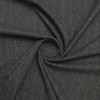 Трикотажная ткань жаккардовая темно-серая полоска