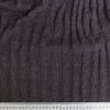 Трикотажная ткань вязаная фиолетовая коса