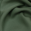 Плательная ткань зелено-серая