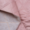 Курточная ткань Стежка розовая