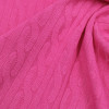 Трикотажная ткань жаккардовая розовая фуксия