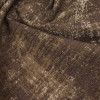 Мебельная ткань темно-коричневая потертая