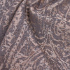 Мебельная ткань коричневая анималистический принт