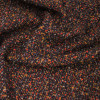 Ткань шанель черно-красная пестротканая