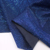 Трикотажная ткань синяя Металлик