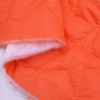 Курточная ткань Стежка звезды морковная