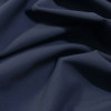 Костюмная шерстяная ткань темно-синяя Сапфир 100х140 см