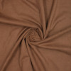 Ткань замша на флисе коричневая