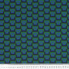 Трикотажная ткань жаккардовая темно-зеленая принт сетка