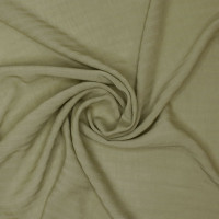 Плательная ткань серо-зеленая