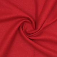 Пальтовая ткань красная шерстяная