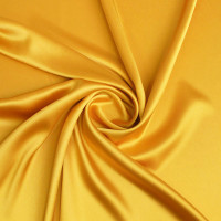 Ткань Атлас желтая