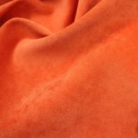 Мебельная ткань велюр апельсиновая