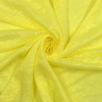 Трикотажная ткань ярко-желтая