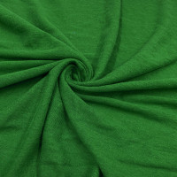 Трикотажная ткань темно-зеленая трава