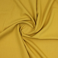 Костюмная ткань темно-желтая