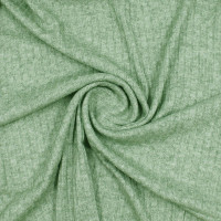 Трикотажная ткань резинка Сухая зелень