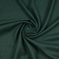 Костюмная ткань Фланель темно-зеленая 100х140 см 
