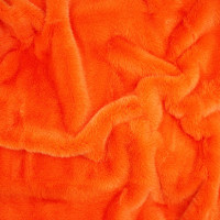 Мех искусственный оранжевый