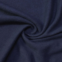 Пальтовая ткань шерстяная синяя