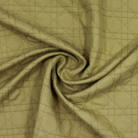 Ткань для шитья, жаккард, цвет оливковый