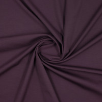 Трикотажная ткань джерси темно-баклажановый