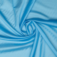Батист голубой, ткань для рубашек и сорочек