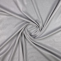Трикотажная ткань серебряный цвет, отрез 2,3х1,4 м