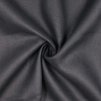 Ткань лен 100%, черный цвет