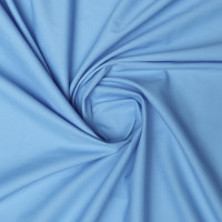 Ткань хлопок сине-голубая