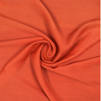 Плательная ткань морковного цвета