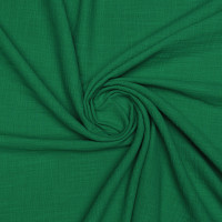 Ткань муслин ярко-зеленая