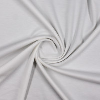 Трикотажная ткань Lacosta, белый цвет