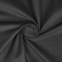 Ткань вельвет черная классическая 100х140 см