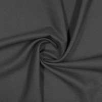 Костюмная ткань Фланель черная 100х140 см 