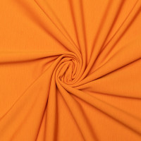 Трикотажная ткань спортивная оранжевая