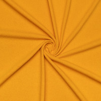Ткань футер желто-горчичная