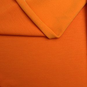 Трикотажная ткань спортивная оранжевая