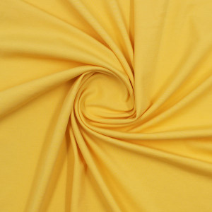 Трикотажная ткань джерси желтая