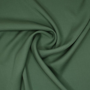 Плательная ткань зелено-серая