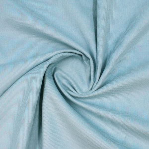 Ткань вельвет голубая 100х140 см