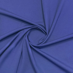 Трикотажная ткань джерси сине-голубая