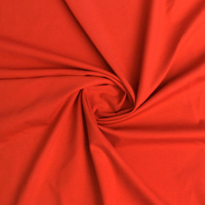 Трикотажная ткань джерси красно-алый