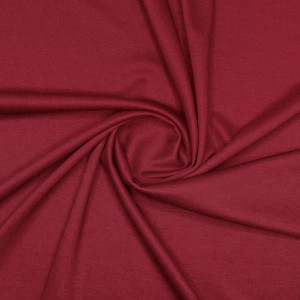 Трикотажная ткань Lacosta ярко бордовая