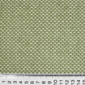 Портьерная ткань зеленая белая точка