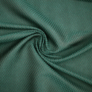 Ткань жаккардовая темно-зеленая