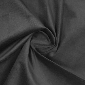 Ткань вельвет Черный оникс 100х140 см